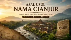 Ilustrasi asal usul nama Cianjur pada masa awal berdirinya kabupaten
